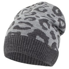 Шапка-бини Fishka размер 54-56, темно-серый/светло-серый