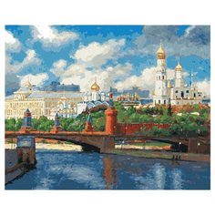 Белоснежка Картина по номерам "Московский Кремль" 40х50 см (074-AB)