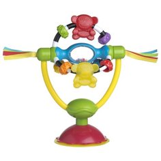 Прорезыватель-погремушка Playgro High Chair Spinning Toy разноцветный