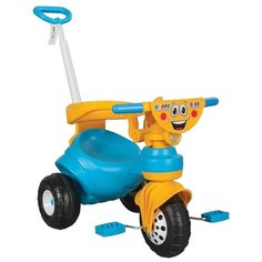 Трехколесный велосипед pilsan 07/161 Controled Happy Bike сине-желтый