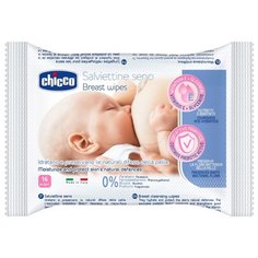 Chicco Очищающие салфетки для груди 16 шт.