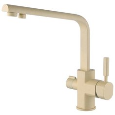 Смеситель для кухни (мойки) KAISER Decor 40144 granit однорычажный гранит sand yellow