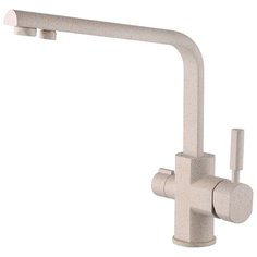 Смеситель для кухни (мойки) KAISER Decor 40144 granit однорычажный гранит sand