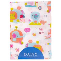 Многоразовые пеленки Daisy хлопок 90x150 слоники