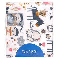 Многоразовые пеленки Daisy фланель 90х150 лошадки