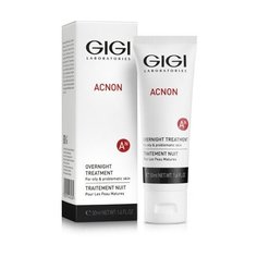 Gigi Acnon Overnight treatment Крем ночной для лица, 50 мл, с дозатором