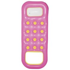 Матрас Bestway 43110 74x185 см розовый/голубой/желтый