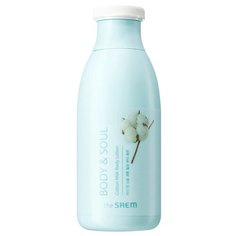 Лосьон для тела The Saem Body & Soul Cotton Milk, бутылка, 300 мл