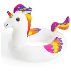 Круг Bestway Fantasy Unicorn 36159 91x119 см белый
