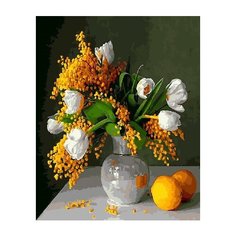 ВанГогВоМне Картина по номерам "8 марта", 40х50 см (ZX 21898)