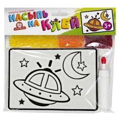 Татой Набор для творчества Насыпь на клей НЛО (1145к)