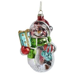 Елочная игрушка Новогодняя Сказка Снеговик (972875)