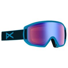 Маска ANON Relapse Jr. Goggle + MFI Face Mask Blue/Blue Amber