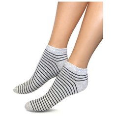 носки 354 1 пара Touch, 23-25, серый