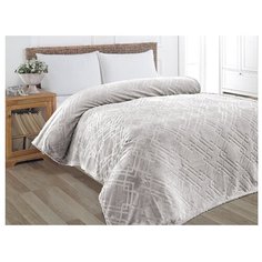 Плед KARNA PIRAMIT 220x240 см, серый