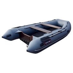 Надувная лодка HUNTERBOAT Хантер 360 A черно-серый
