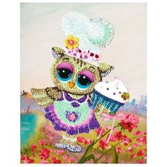 Волшебная Мастерская Мозаика из пайеток Поваренок совушка МХ-20