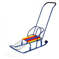 Санки Вятские сани Кирюша-7К синий