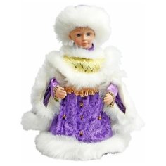Фигурка Новогодняя Сказка Снегурочка 30 см (972619) фиолетовый