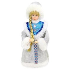 Фигурка Новогодняя Сказка Снегурочка 20 см (973728) синий/серебристый