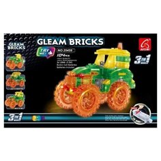 Конструктор Ausini Gleam Bricks 25459 Трактор 3 в 1