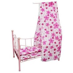 Shantou Gepai Кроватка для куклы (PH944) розовый