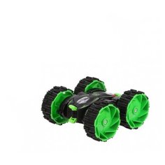 Машинка Пламенный мотор Перевертыш Акробат (870438) 14 см черный/зеленый