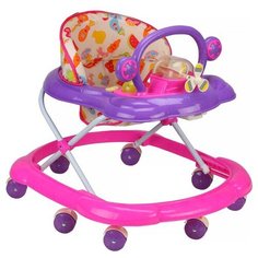 Ходунки Наша игрушка K209 сиреневый/розовый