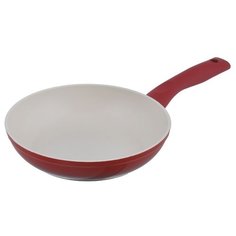 Сковорода Atlantis Magma RC-26 26 см, красный/белый