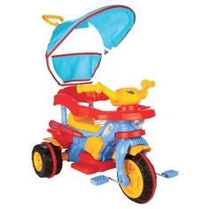 Трехколесный велосипед pilsan 07/131 Best Bike сине-красно-желтый
