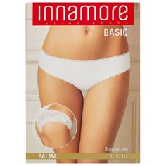 Innamore Трусы Бразильяна средней посадки Palma, размер 5, bianco