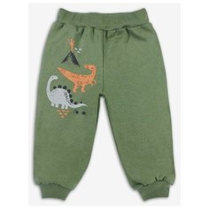 Брюки Веселый Малыш Диномир 131/140/дм размер 92, хаки