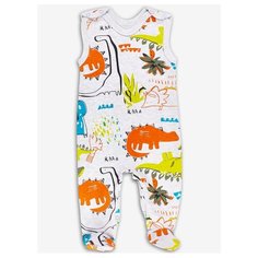 Ползунки Веселый Малыш размер 62, разноцветный