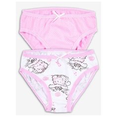 Трусы Веселый Малыш размер 92, розовый