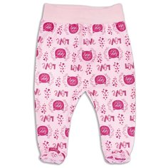 Ползунки Веселый Малыш размер 62, розовый