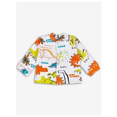 Распашонка Веселый Малыш размер 68, серый