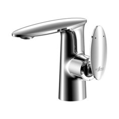 Смеситель для раковины (умывальника) Rossinka Silvermix RS30-11 однорычажный хром
