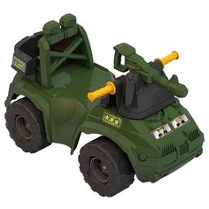 Каталка-толокар Нордпласт Бронетранспортер (431015) зеленый