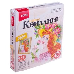 LORI Набор для квиллинга Улыбка лета Квл-020 розовый/оранжевый