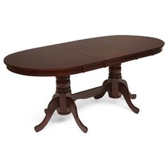 Стол TetChair Solomon 3495T-001, раскладной, ДхШ: 152.4 х 100 см, длина в разложенном виде: 198.1 см, dark brown
