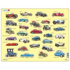 Рамка-вкладыш Larsen Авто (AK1), 30 дет.