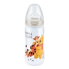 NUK First Choice Plus Disney Winnie the Pooh бутылочка 300 мл с рождения, бежевый
