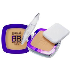Fennel пудра компактная матовая ВВ Powder Mattifying beige
