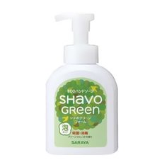 Мыло пенящееся для рук Shavo Green, 500 мл Saraya