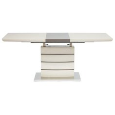 Стол TetChair Wolf 8053-2, раскладной, ДхШ: 120 х 80 см, длина в разложенном виде: 160 см, butter white