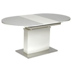 Стол TetChair Cosmos, раскладной, ДхШ: 120 х 80 см, длина в разложенном виде: 160 см, белый