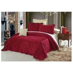 Покрывало Tango Casablanca 230x250 см, бордовый