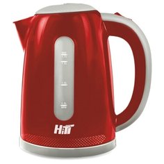 Чайник HITT HT-5015, красный/серый