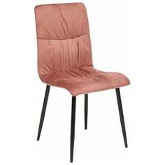 Стул TetChair Furla металл/текстиль коралловый 2 шт.