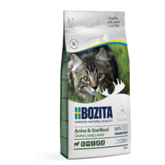 Корм для стерилизованных кошек Bozita беззерновой, с ягненком 10 кг